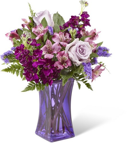 The FTD Purple Presence Bouquet